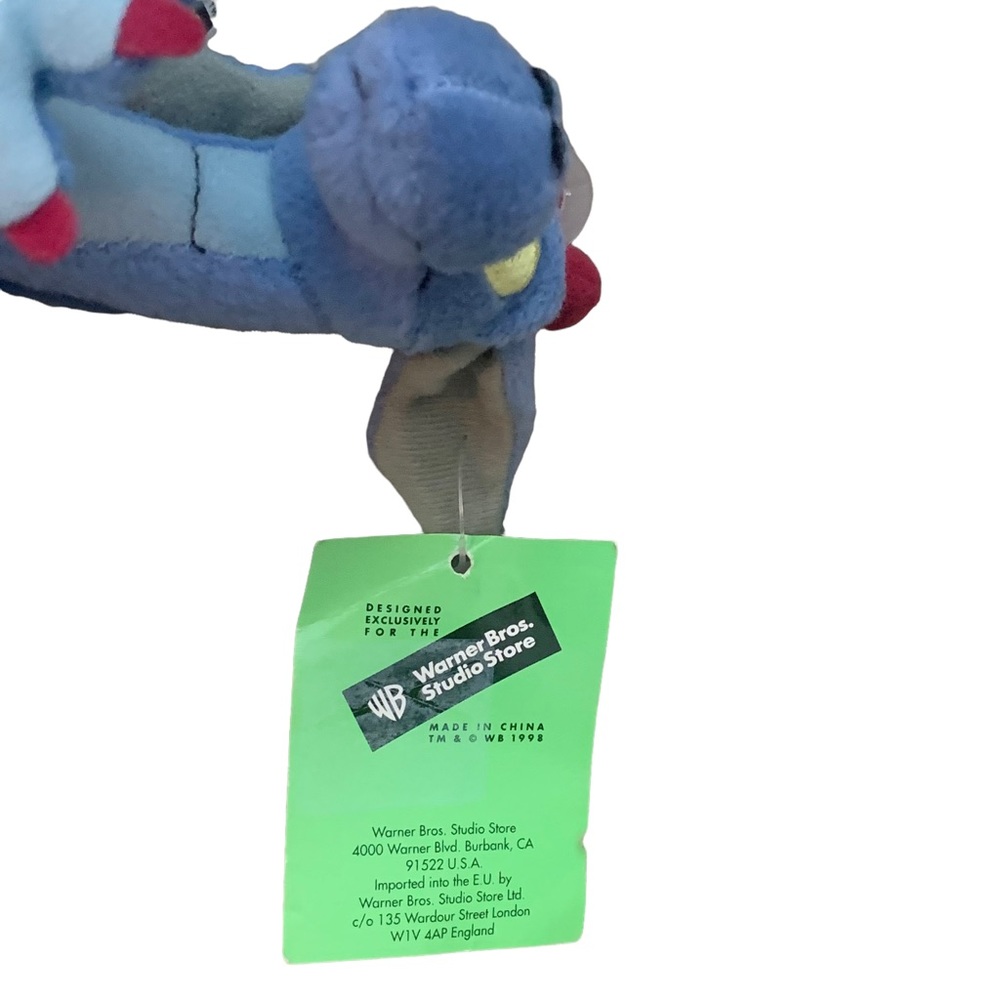 Quest for Camelot Two Headed Dragon Devon & Cornwall Plush Warner Bros 1998 NWT - Picture 7 of 7